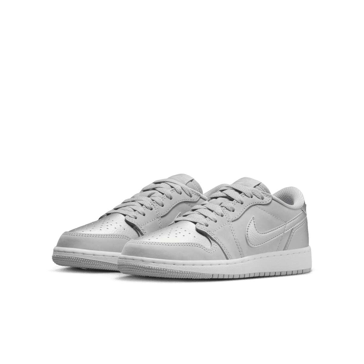 Air Jordan 1 Low OG Metallic Silver (GS) 3