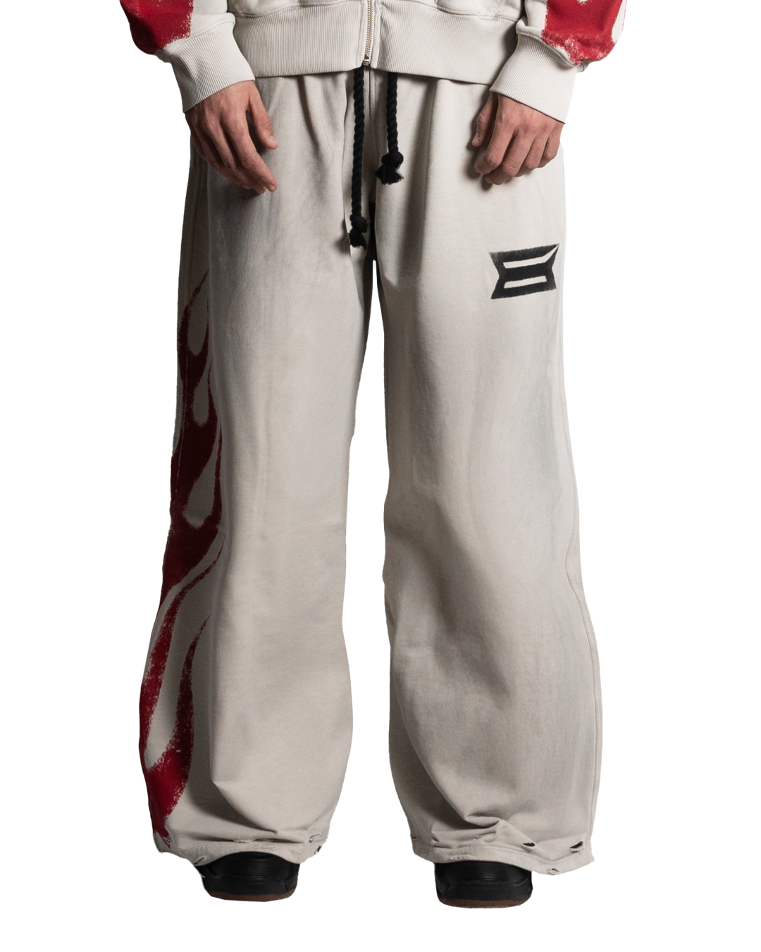 FUEL INJECTED BONE SWEATPANTS