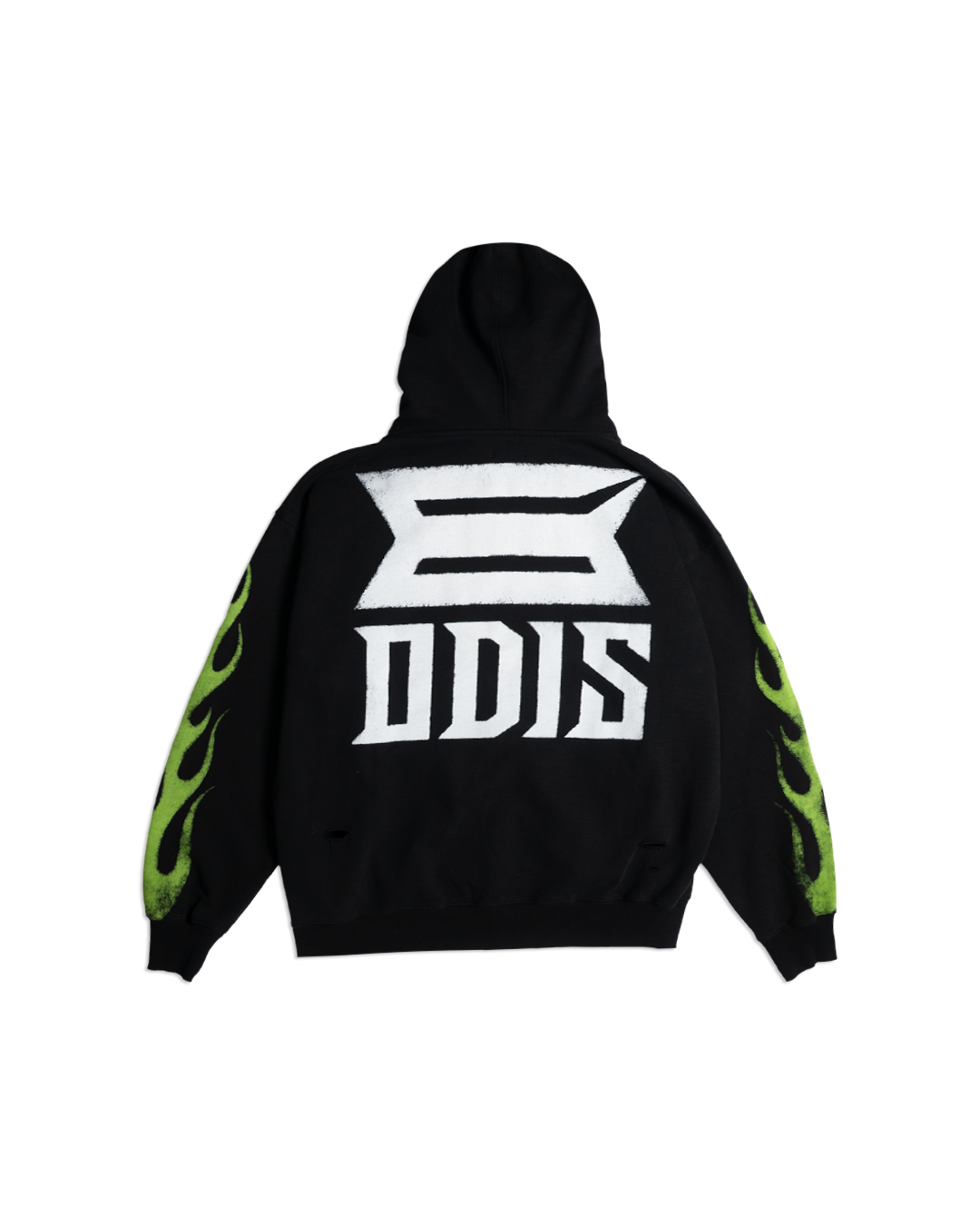 FUEL INJECTED BLACK ZIP HOODIE