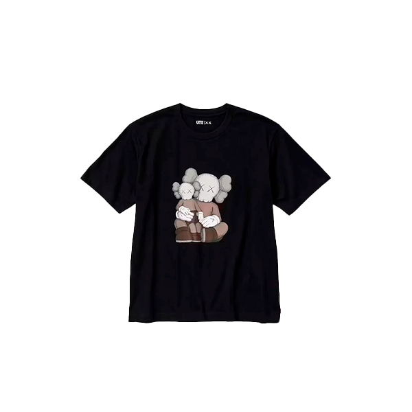 KAWS x Uniqlo UT Short Sleeve Graphic T-shirt Black