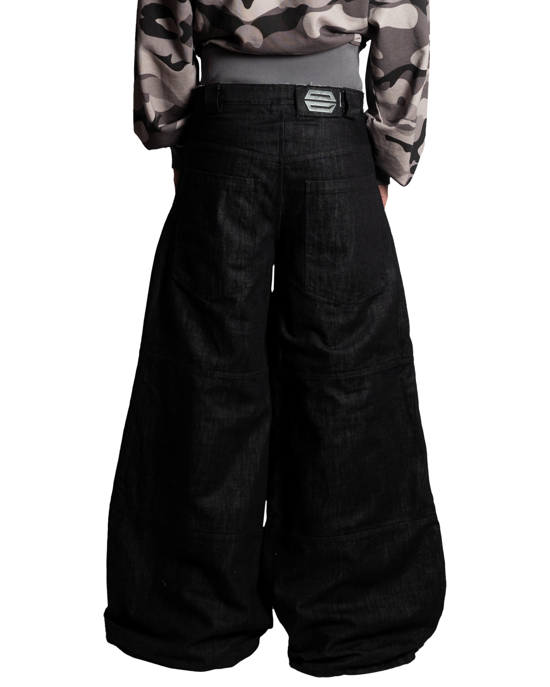 CAMO/DENIM REVERSIBLE PANTS