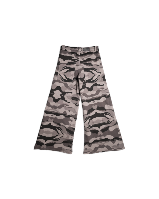 CAMO/DENIM REVERSIBLE PANTS