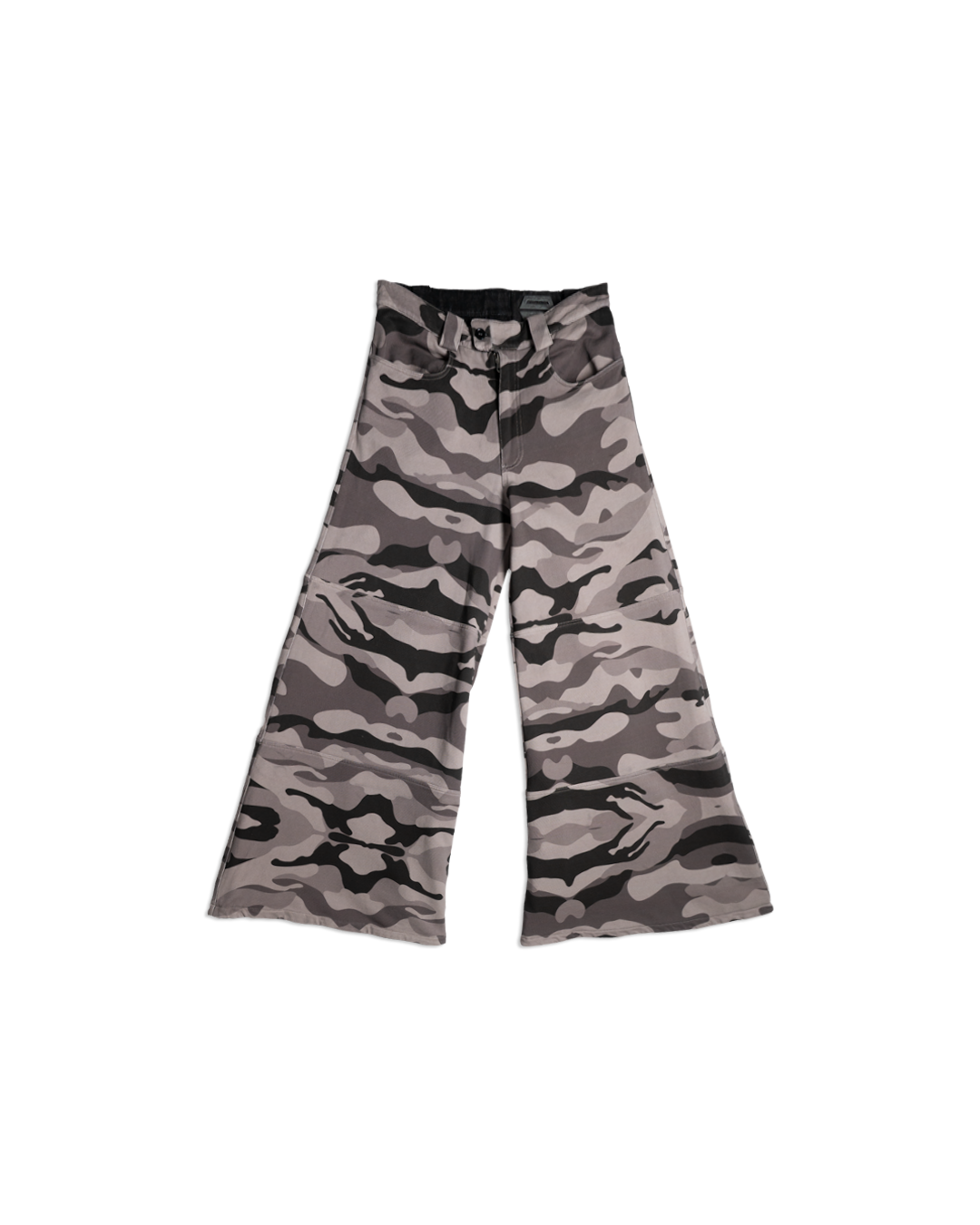 CAMO/DENIM REVERSIBLE PANTS