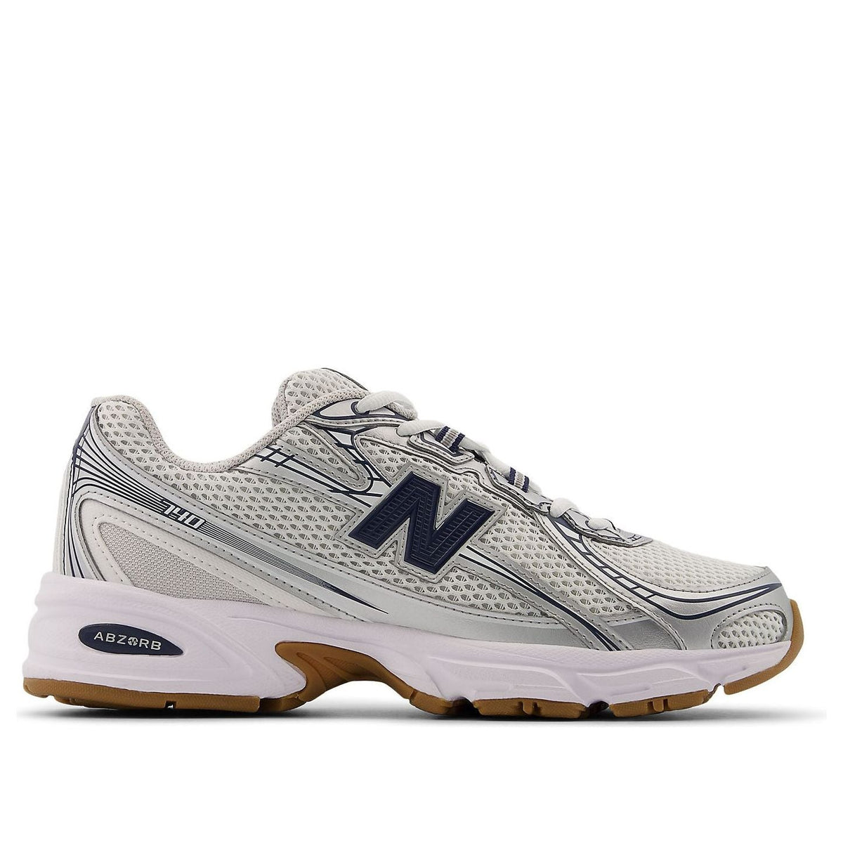 New Balance 740 NB Navy Grey Matter Reflection 1