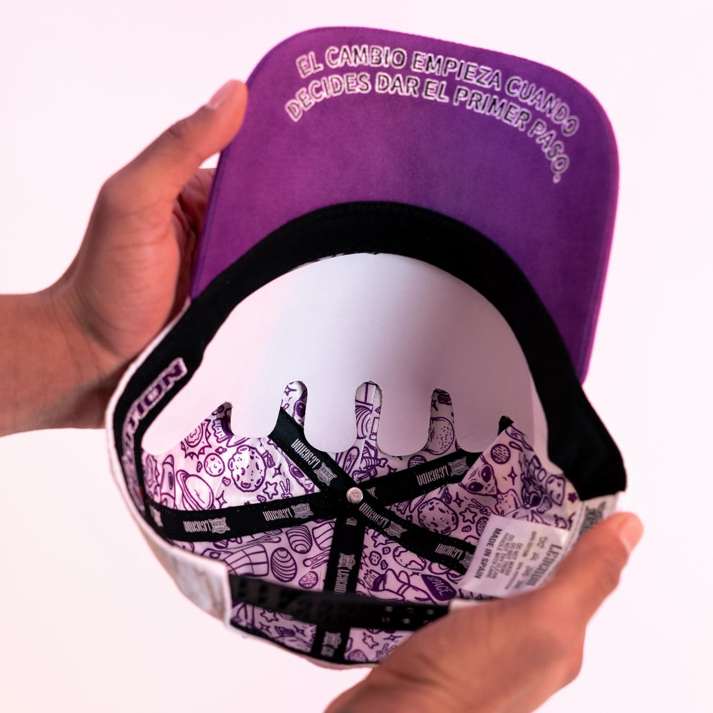 LEYENDA SNAPBACK.4 purple white