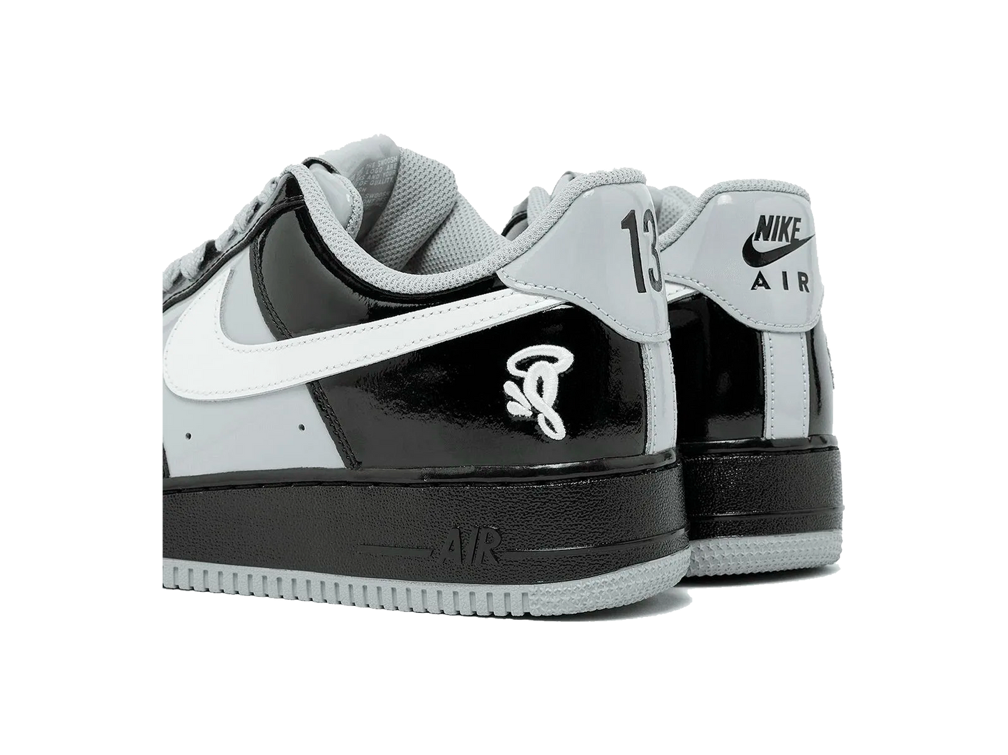 Nike Air Force 1 Low Central Cee Black White Smoke Grey