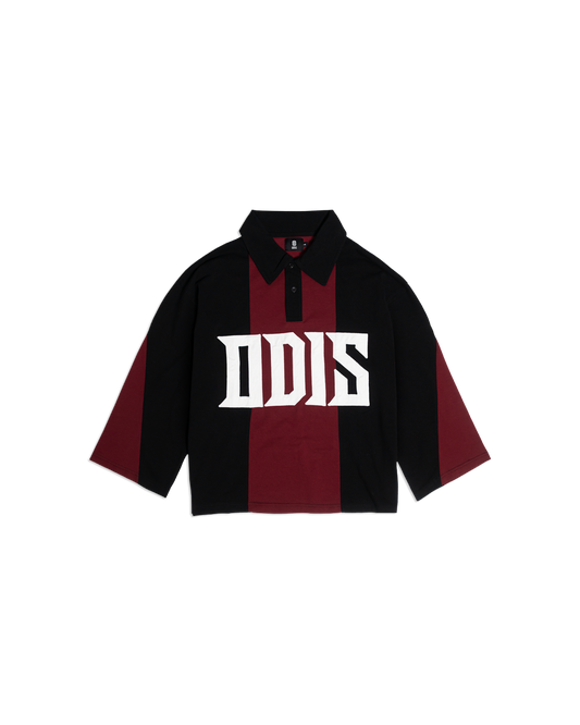 TRACKLINE LONG-SLEEVE POLO