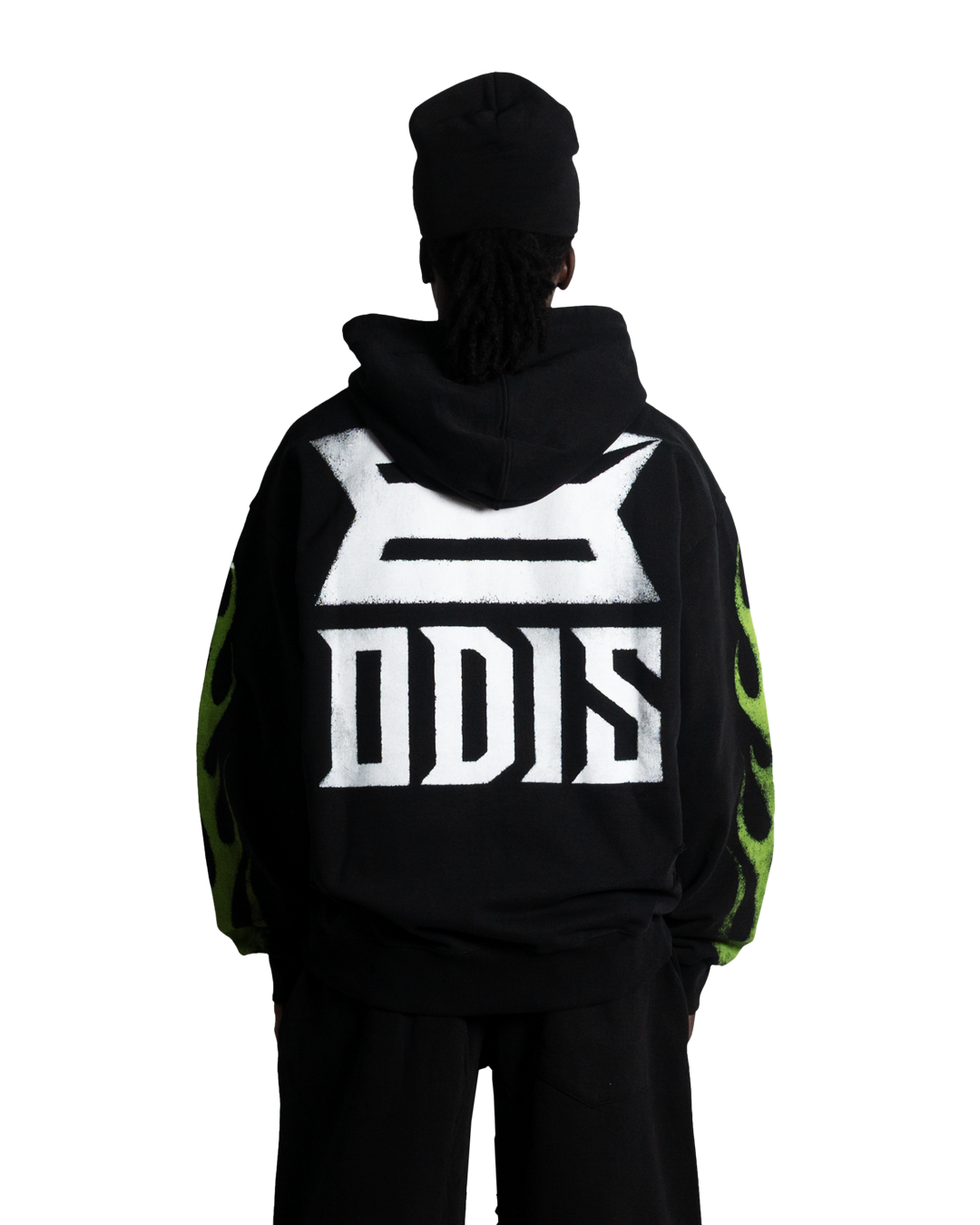 FUEL INJECTED BLACK ZIP HOODIE