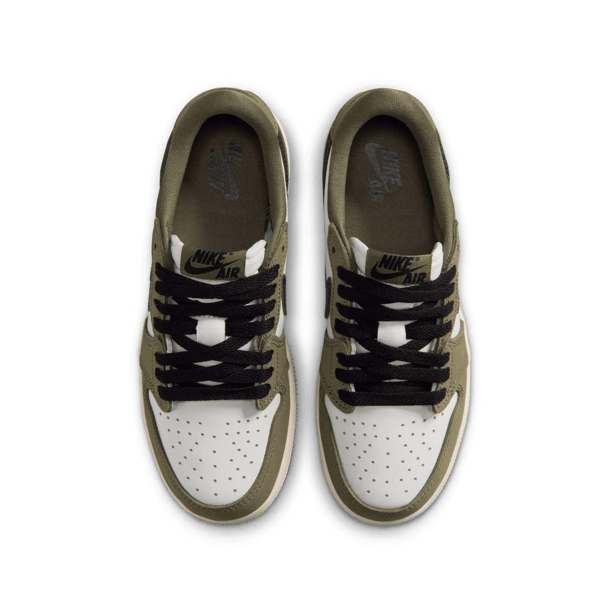 Jordan 1 Retro Low OG Medium Olive (GS) 4