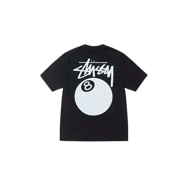 Stussy 8 Ball Tee Pigment Dyed Black