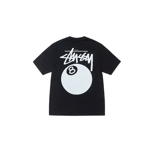 Stussy 8 Ball Tee Pigment Dyed Black