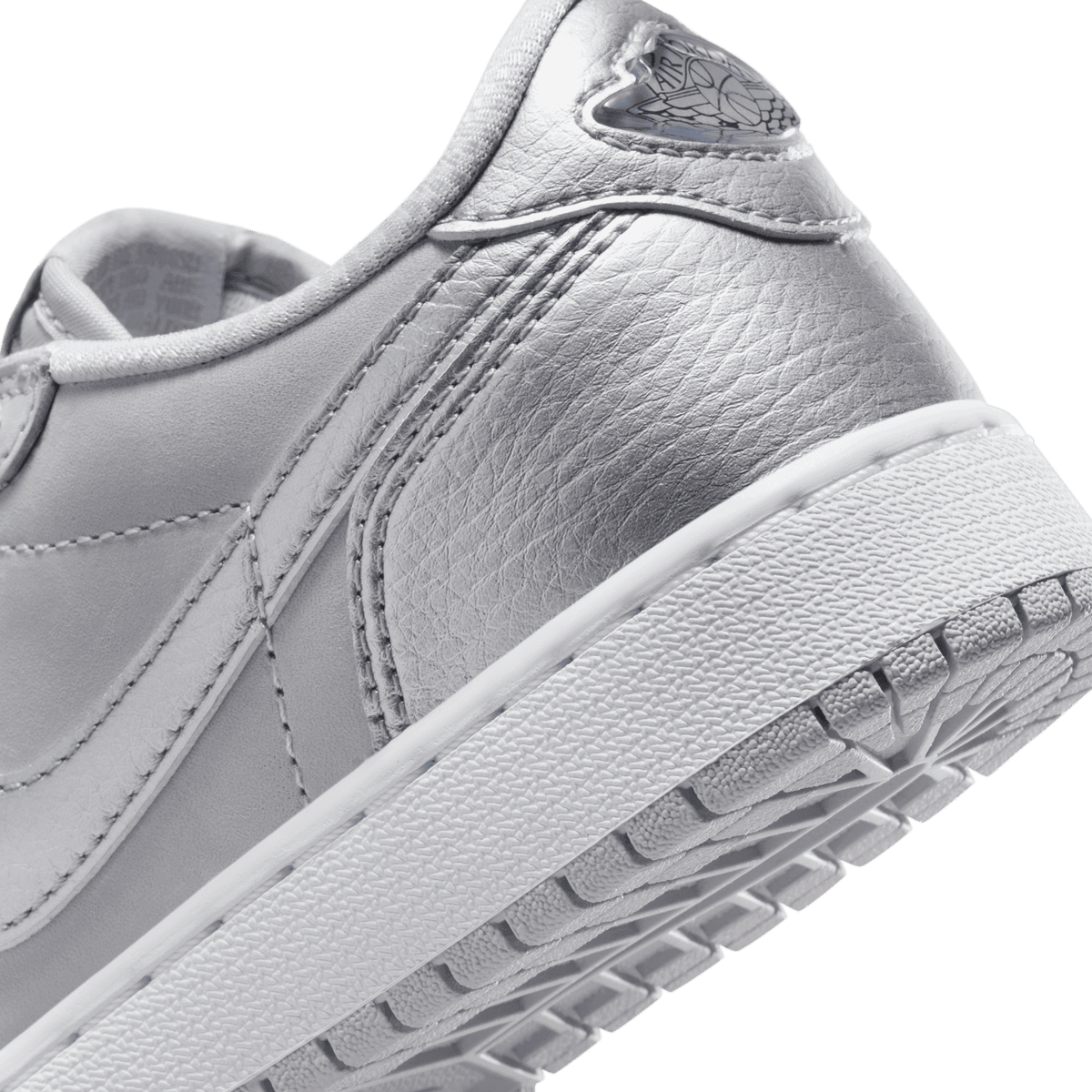 Air Jordan 1 Low OG Metallic Silver (GS) 6