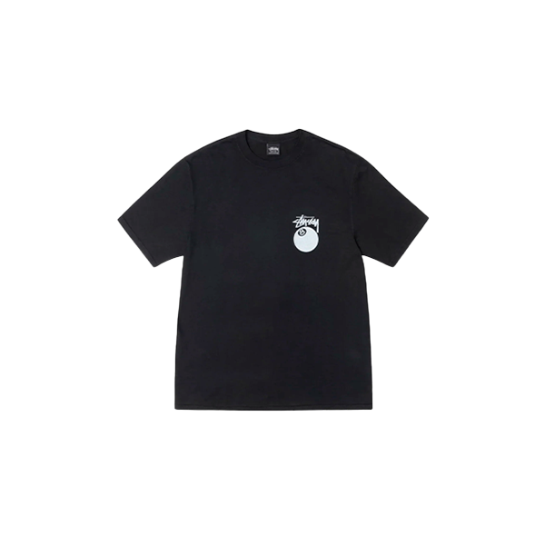 Stussy 8 Ball Tee Pigment Dyed Black