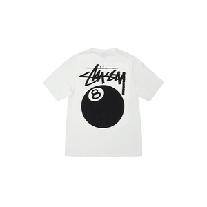 8 Ball Tee Pigment Dyed White