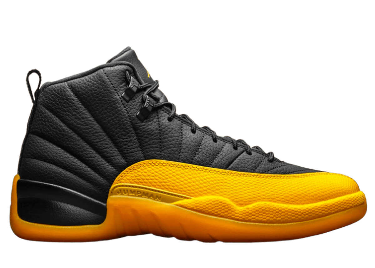 Air Jordan 12 Retro Black University Gold