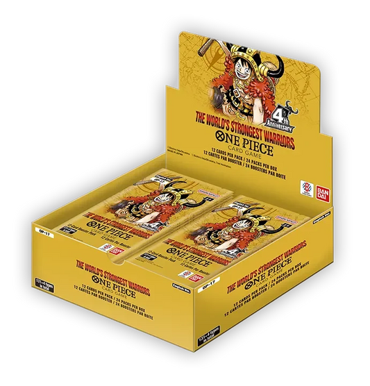 2026 Bandai One Piece Card Game The Worlds Strongest Warriors (OP-17) Booster Box
