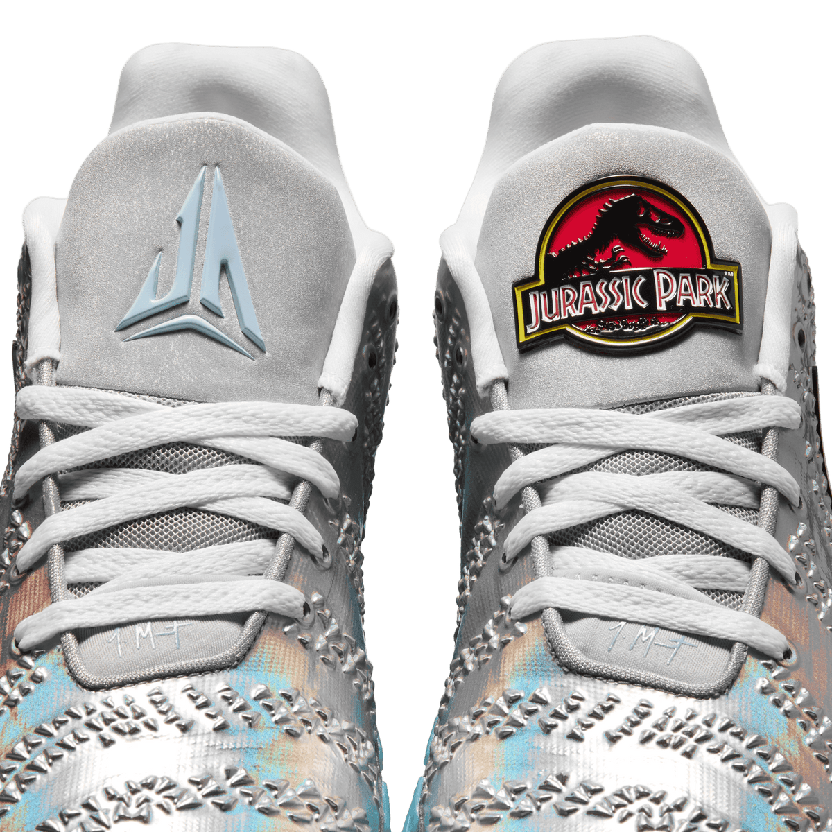 Nike Ja 3 Jurassic Park Metallic Silver 5