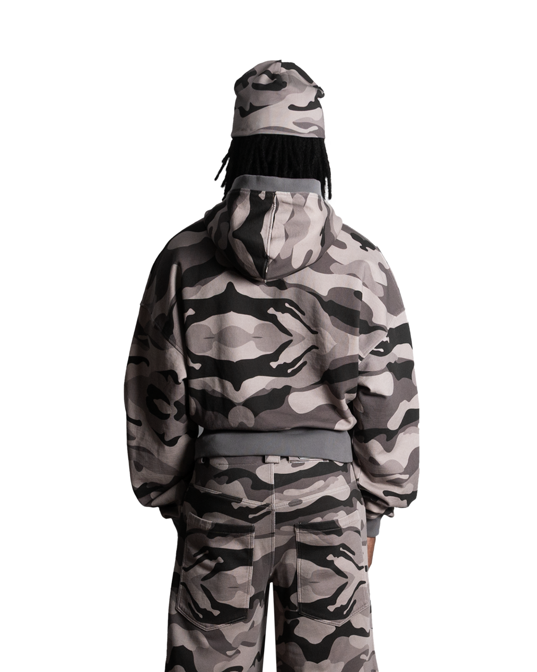 SHADOW CAMO ZIP HOODIE