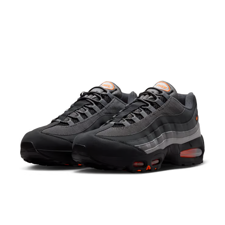 Nike Air Max 95 Big Bubble Black Total Orange