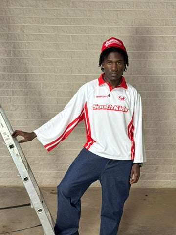 Longsleeve Football Jersey White