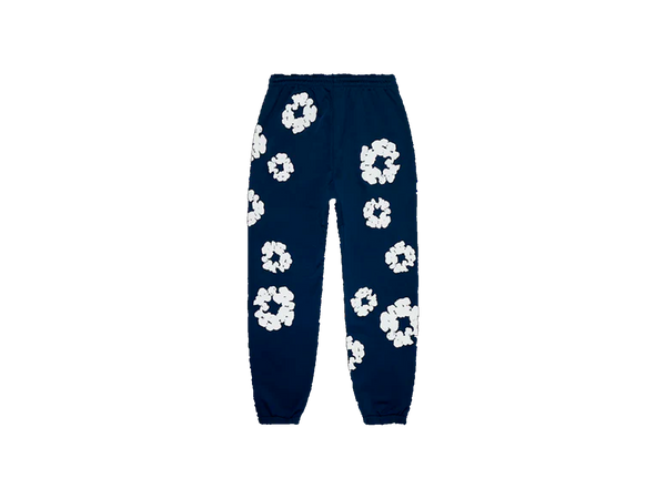 Denim Tears Cotton Wreath Sweatpants Navy