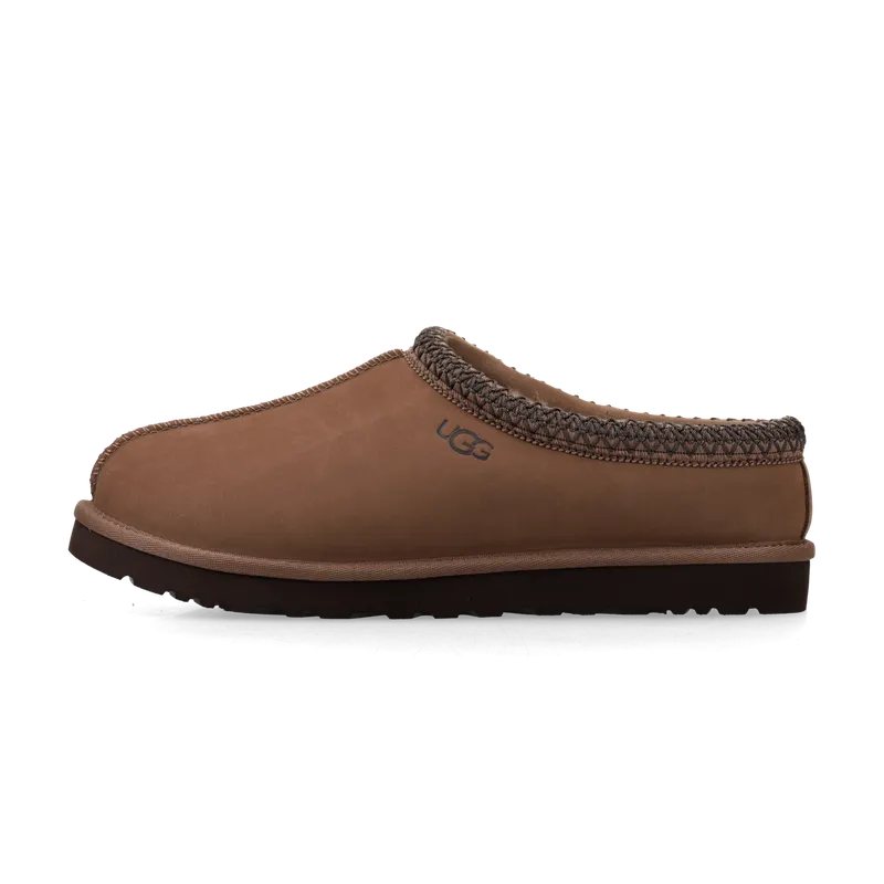 UGG Tasman II Nubuck Slipper Dark Chestnut