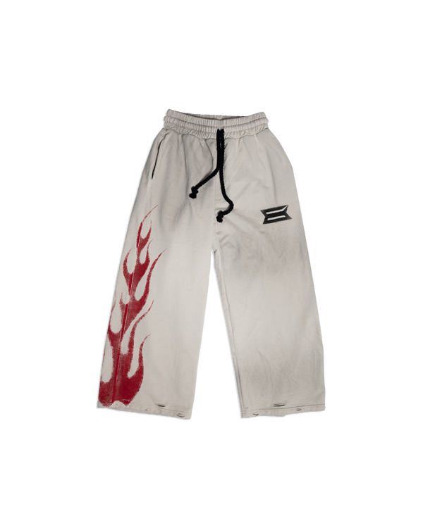 FUEL INJECTED BONE SWEATPANTS