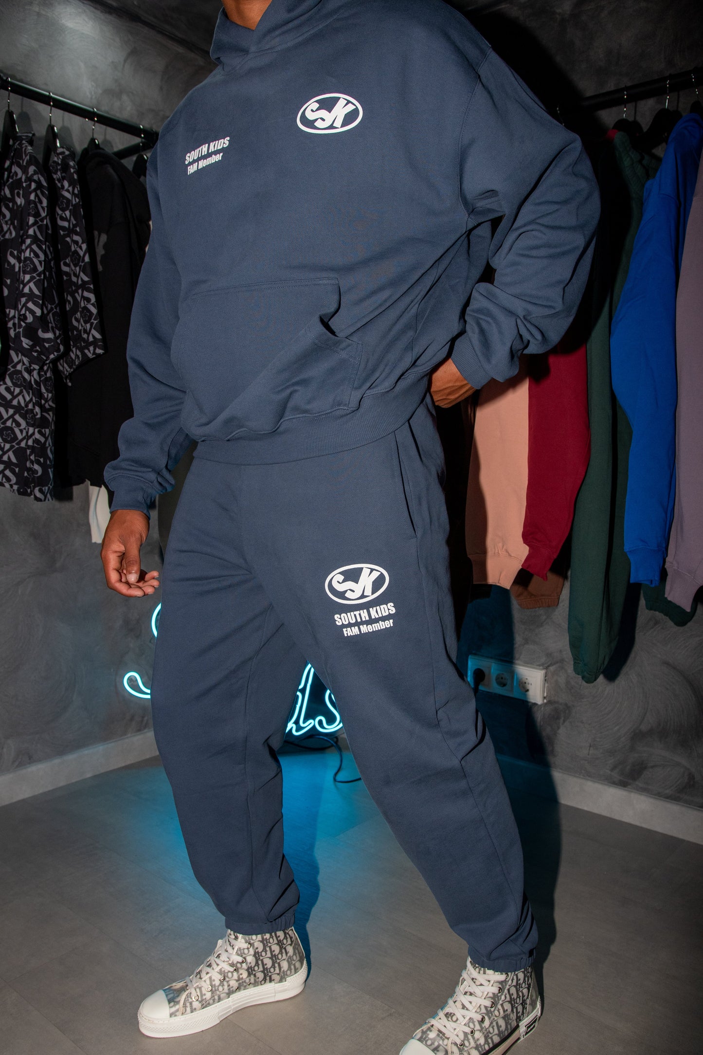 FAM Member Hoodie Navy