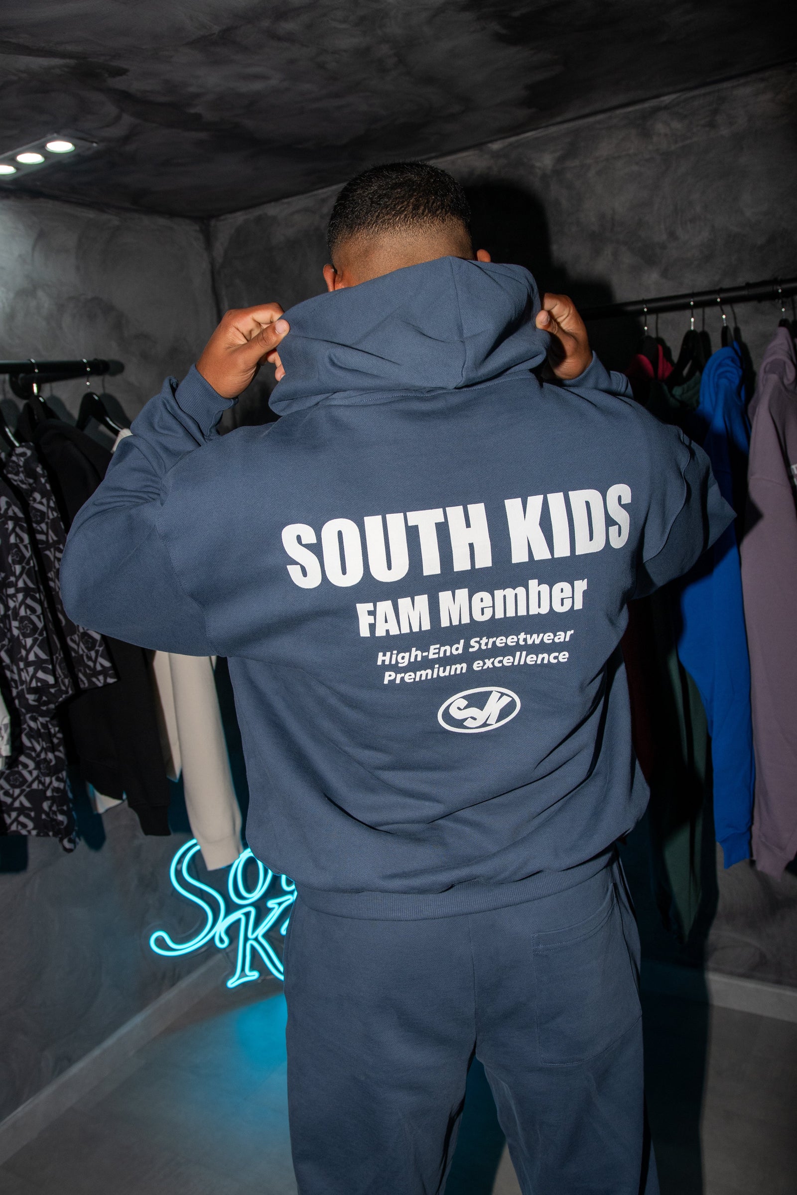 FAM Member Hoodie Navy