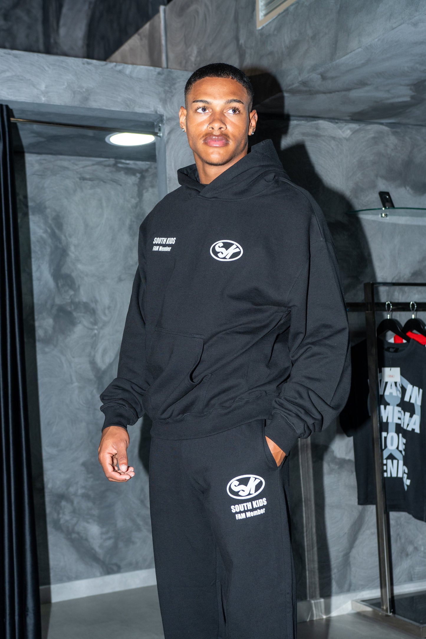 FAM Member Hoodie Black