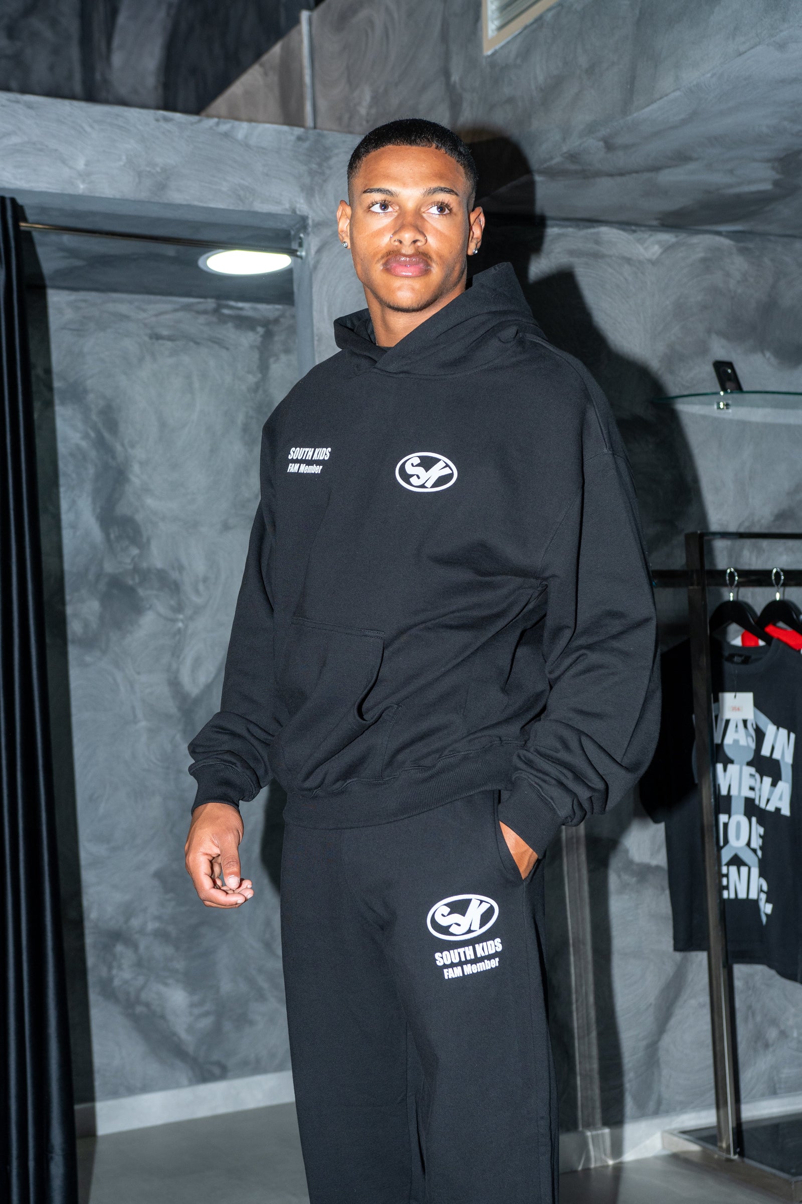 FAM Member Hoodie Black