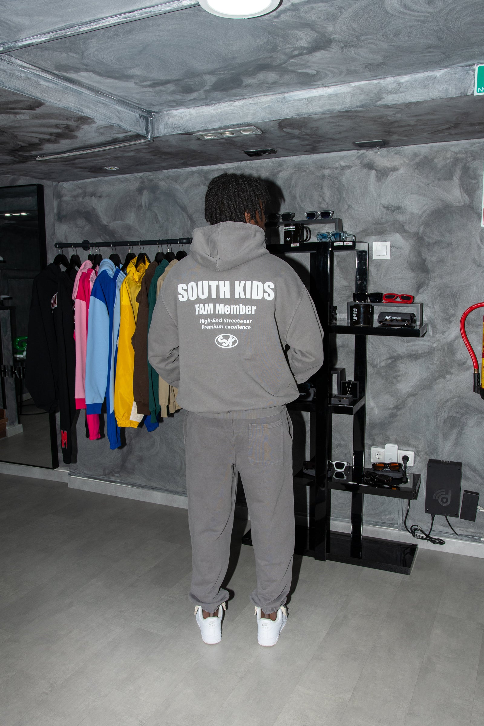 FAM Member Hoodie Pigment Grey