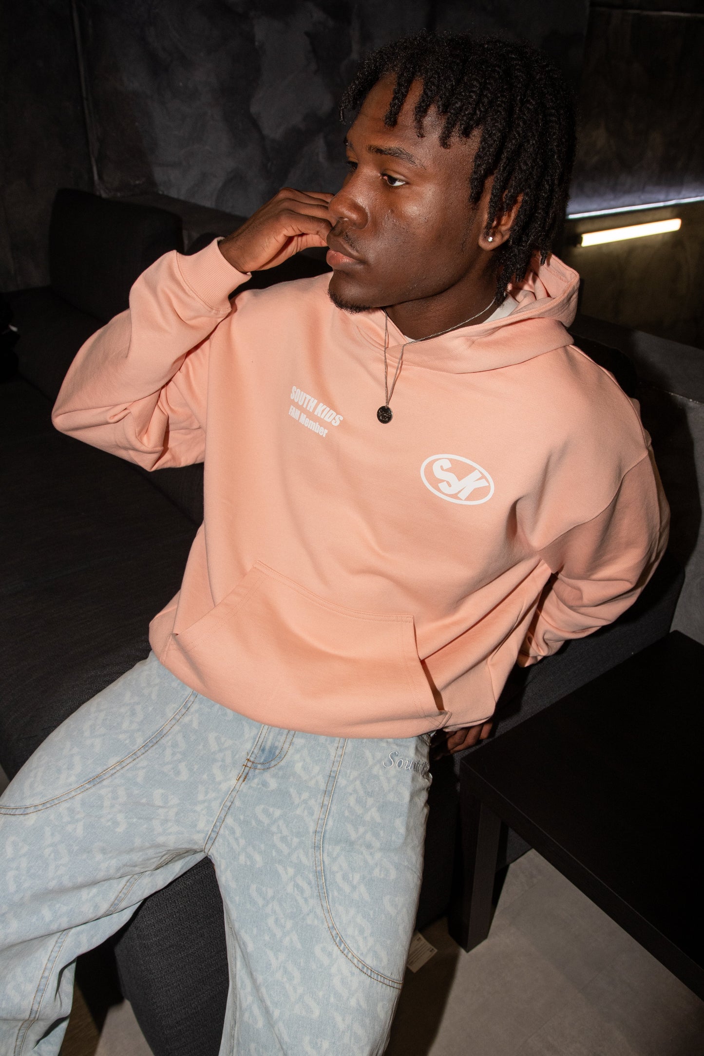 FAM Member Hoodie Pink Clay