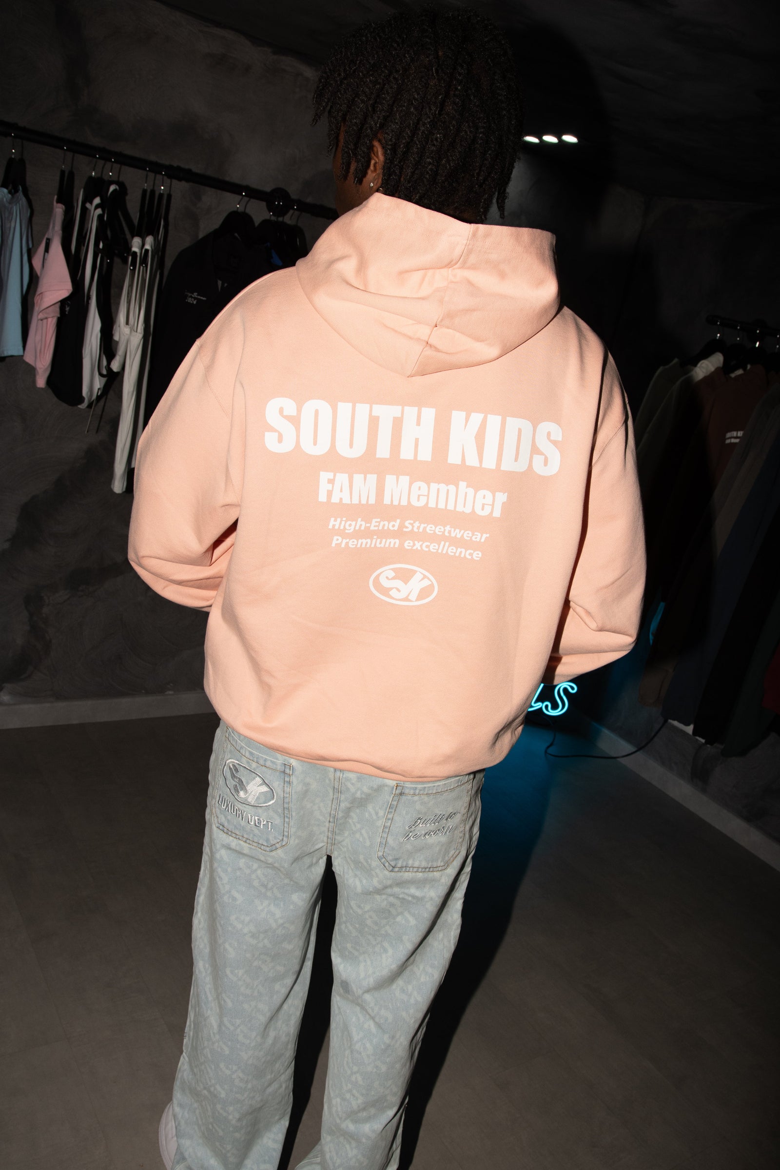 FAM Member Hoodie Pink Clay