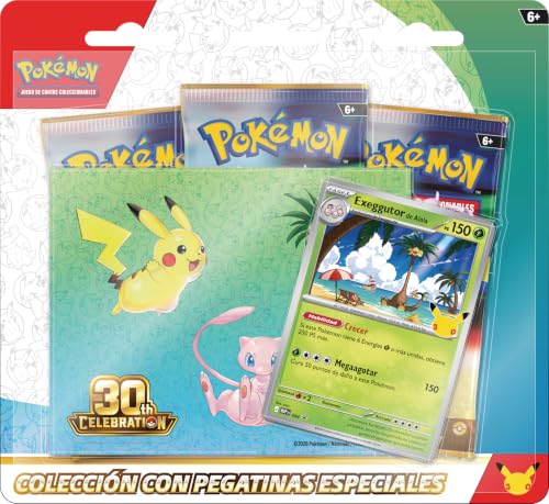 2026 Pokémon Mega Evolution 30th Celebration Tech Sticker Collection Exeggutor Promo (SPANISH)