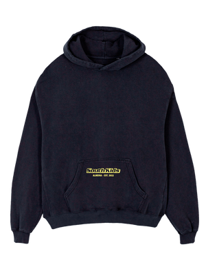 Star Hoodie Vintage Black