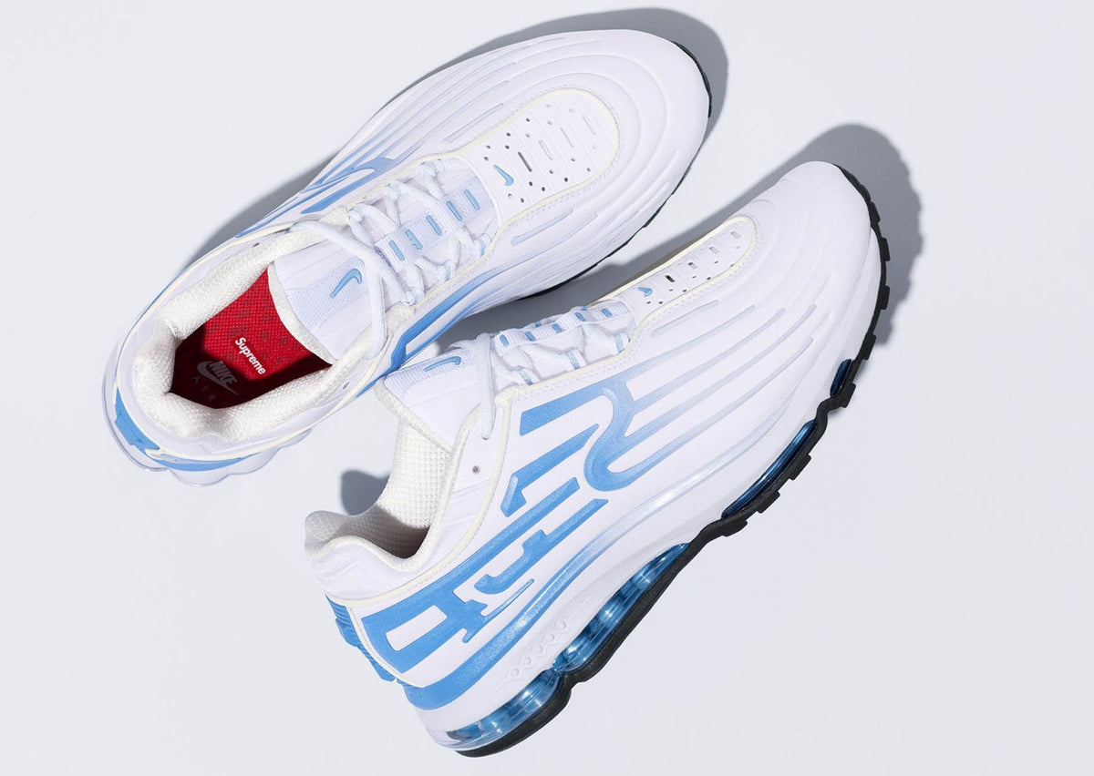 Nike Air Max 2001 Air Ecstasy Supreme White University Blue 4