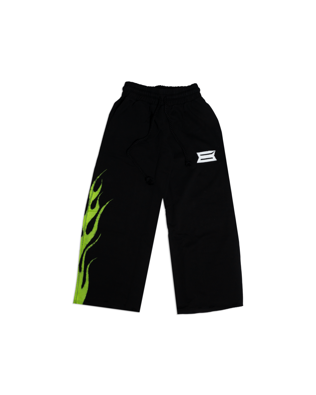 FUEL INJECTED BLACK SWEATPANTS