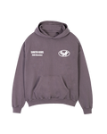 Sweat à capuche membre de la famille gris pigmenté