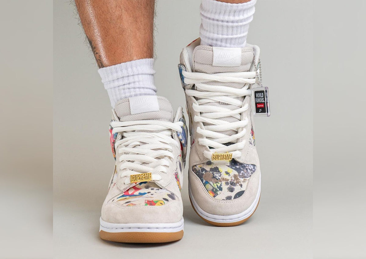 Nike SB Dunk High Supreme Rammellzee 3