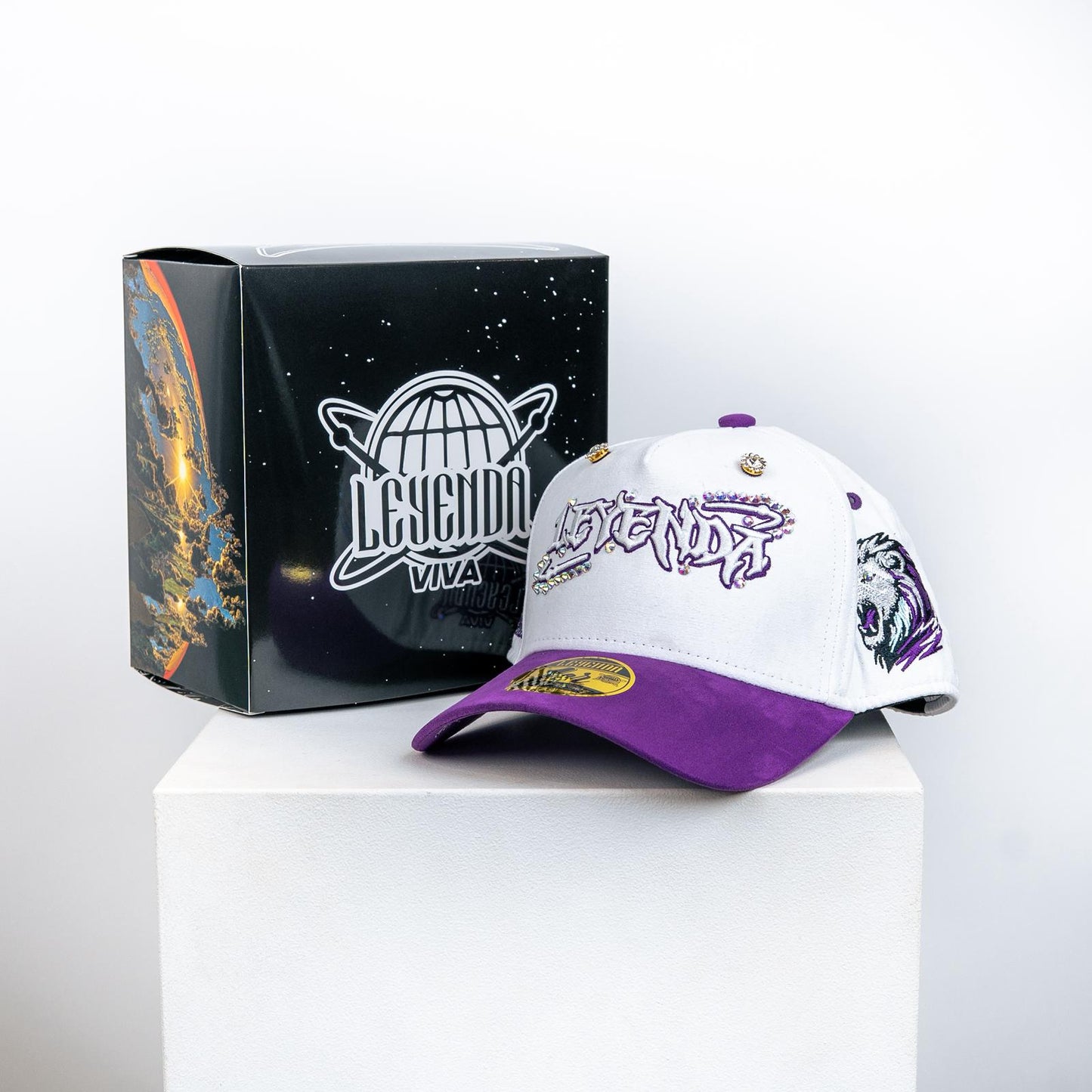 LEYENDA SNAPBACK.4 purple white