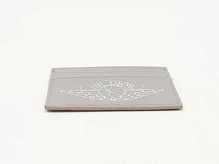 Dior x Jordan Wings Card Holder Grey
