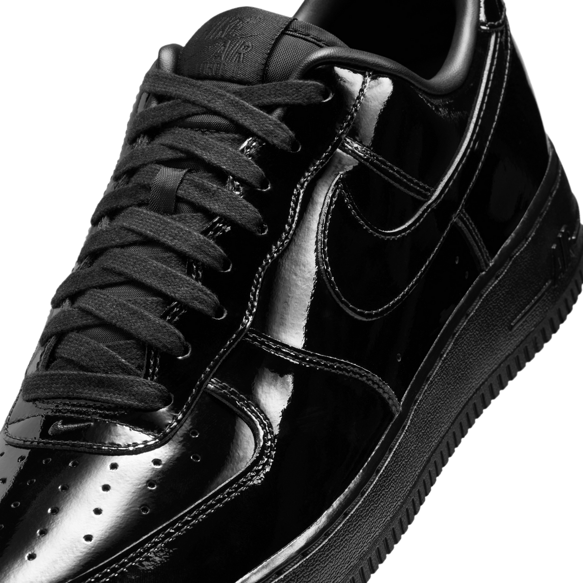 Nike Air Force 1 Low '07 Premium Black Patent 6