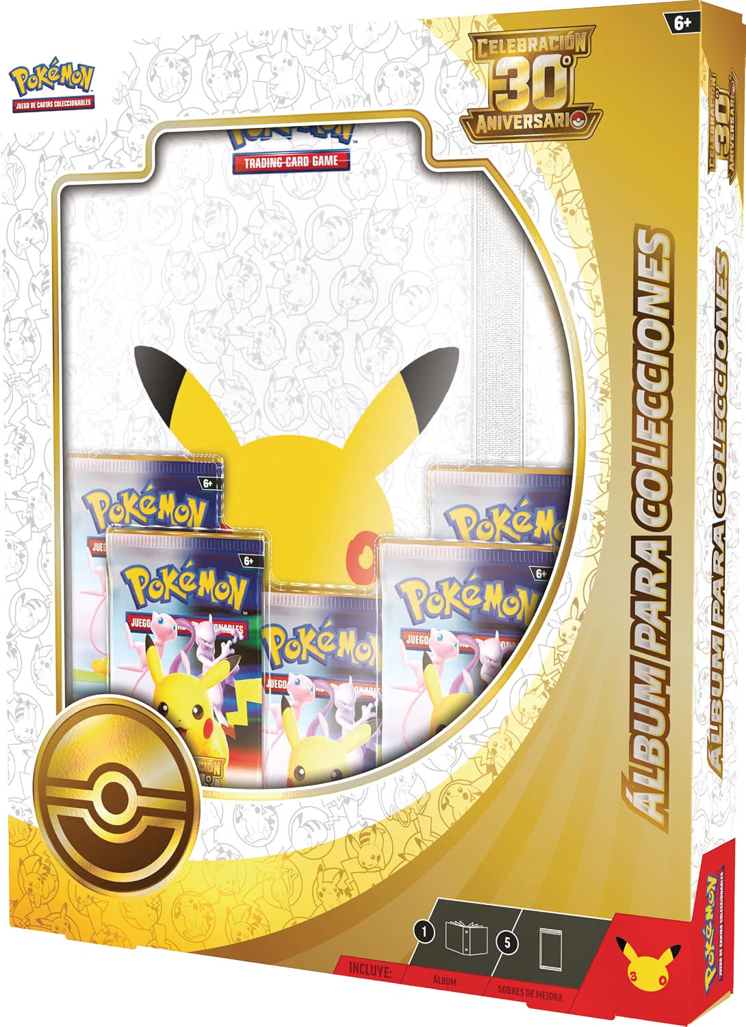 Pokémon Mega Evolución 30th Aniversario Álbum para Colecciones