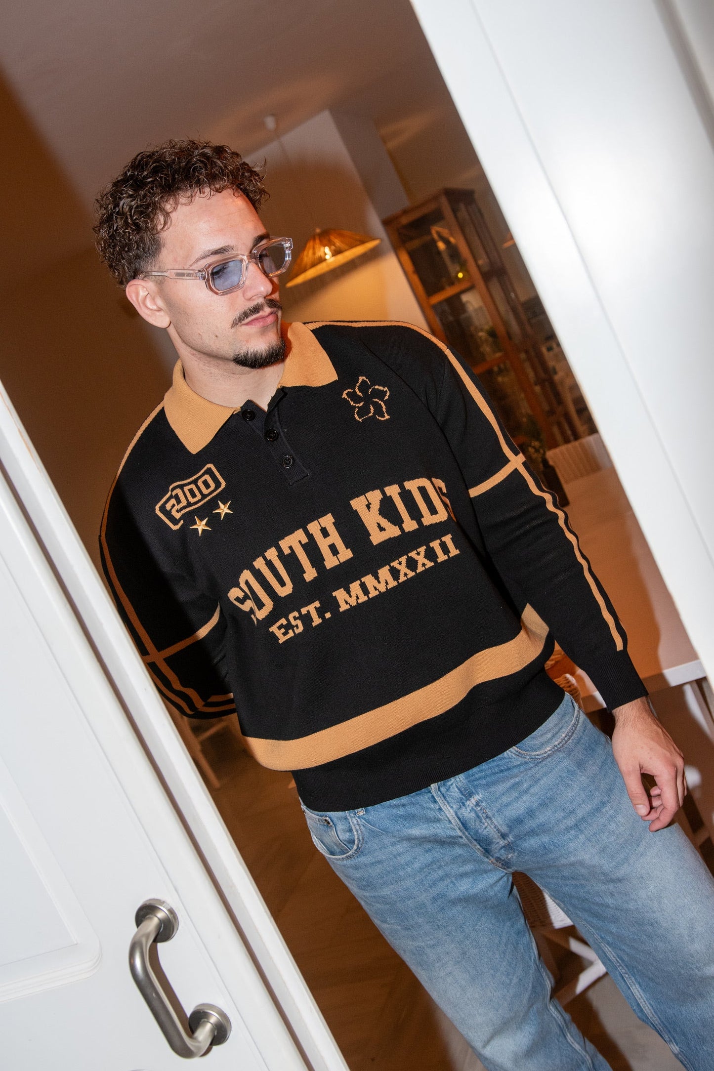 Football Jacquard Polo