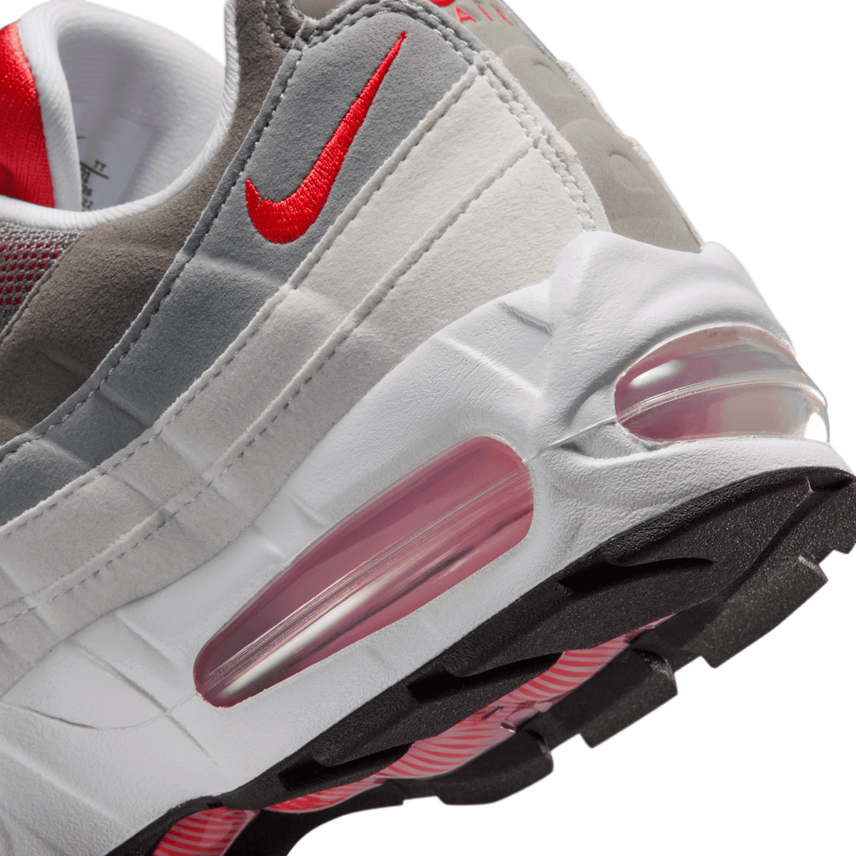 Nike Air Max 95 OG Big Bubble White Light Crimson (Women's) 7