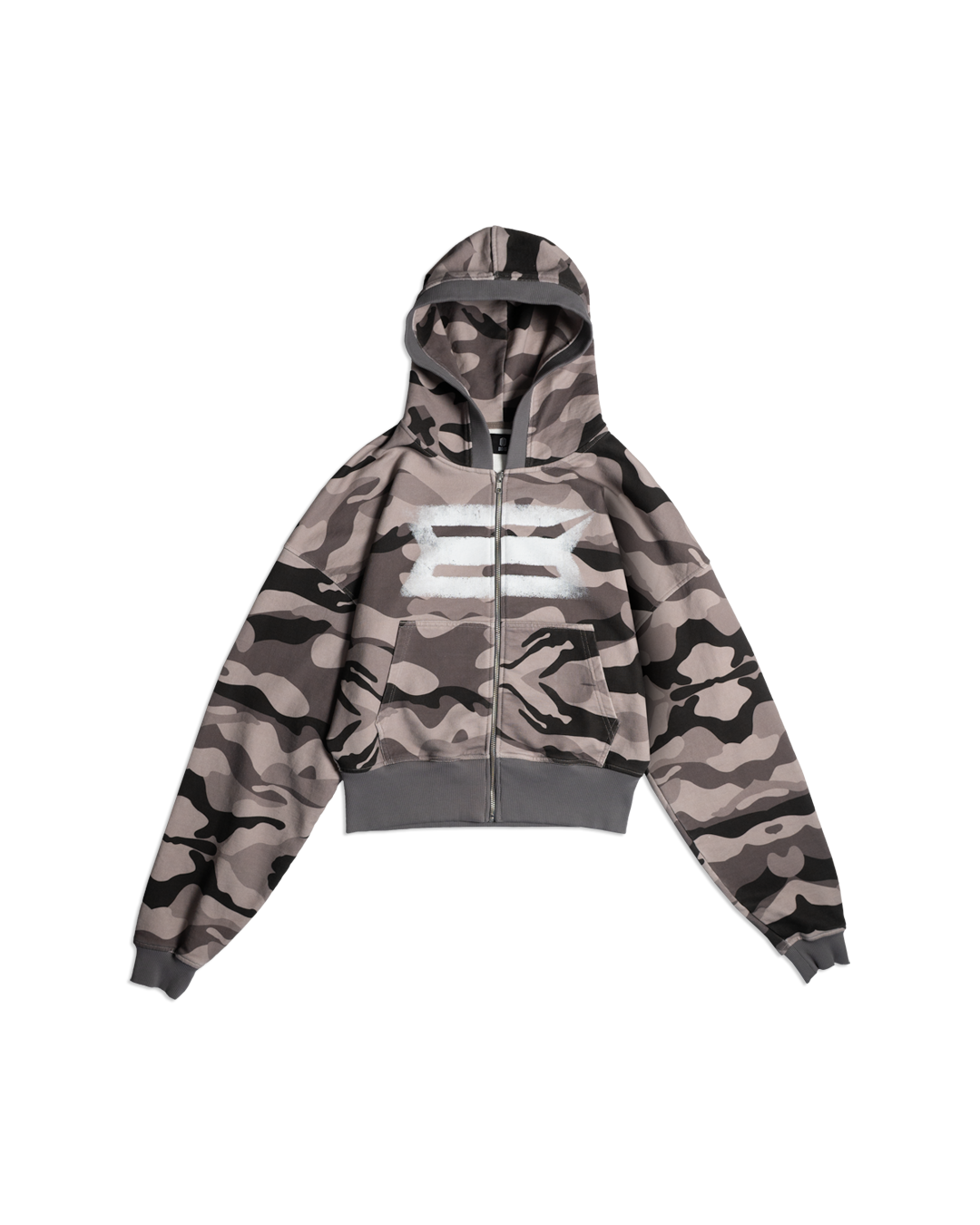SHADOW CAMO ZIP HOODIE