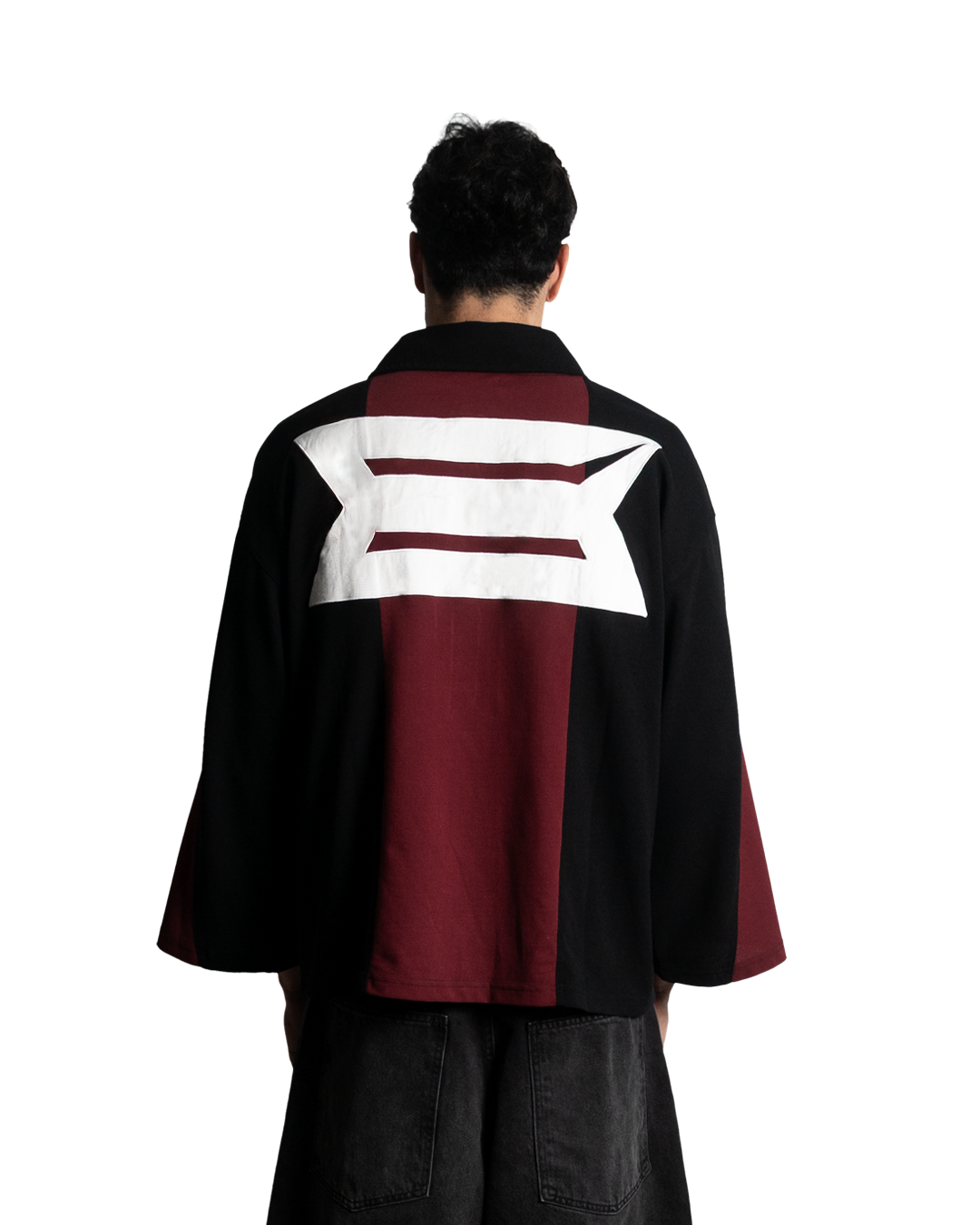 TRACKLINE LONG-SLEEVE POLO