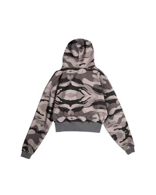 SHADOW CAMO ZIP HOODIE