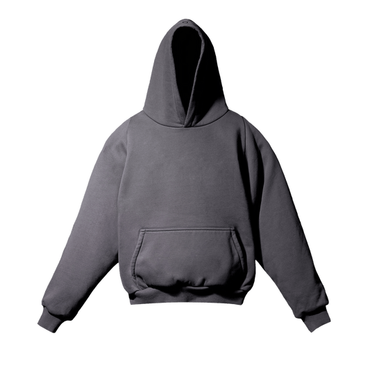 Yeezy Gap Logo Shrunken Hoodie Black